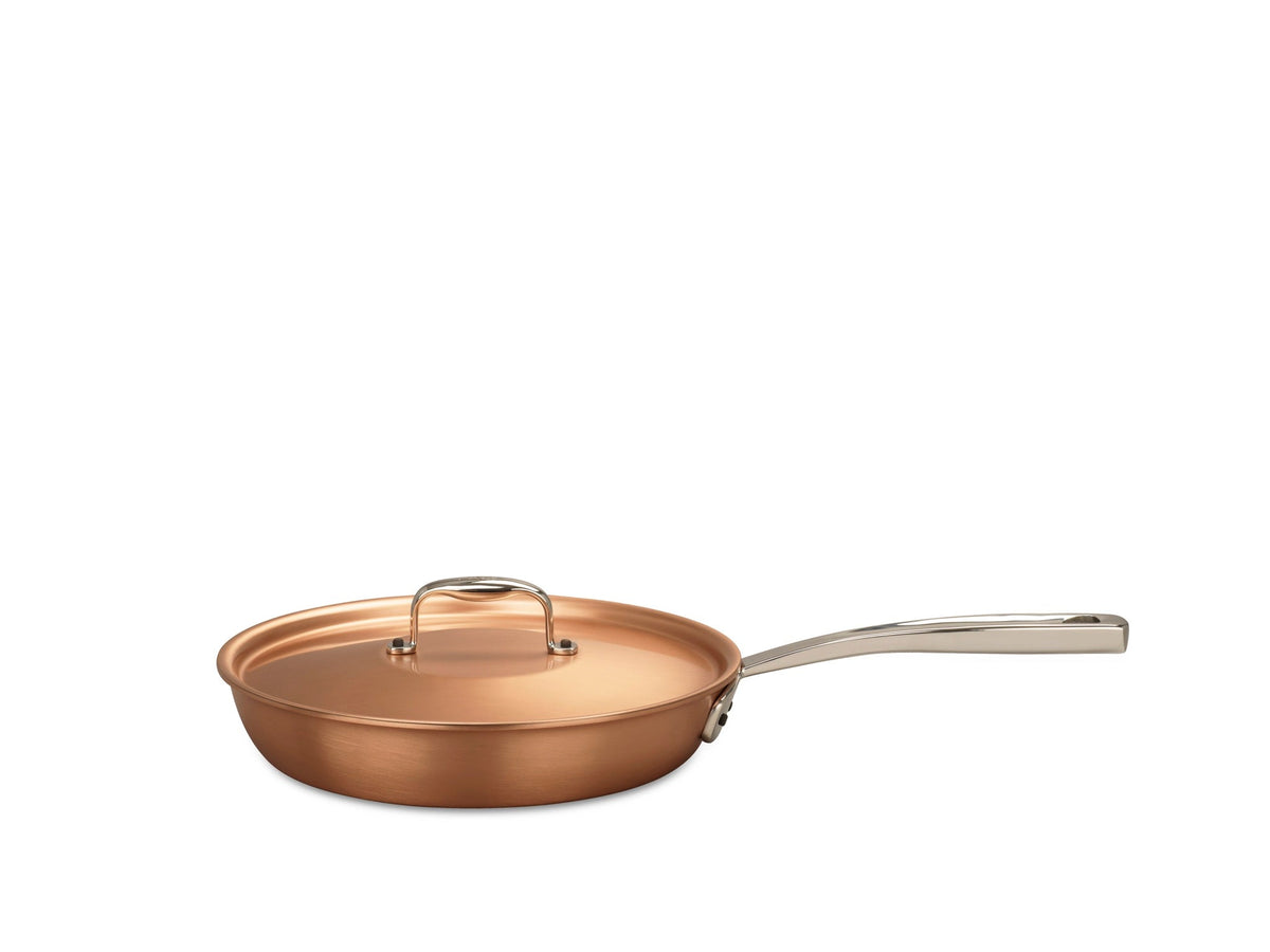 Kupferbratpfanne 24 cm Falk Culinair Signature, Frontansicht
