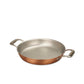 Kupfergratinpfanne 28 cm Falk Culinair Signature, poliertes Kupfer mit Edelstahlgriffen