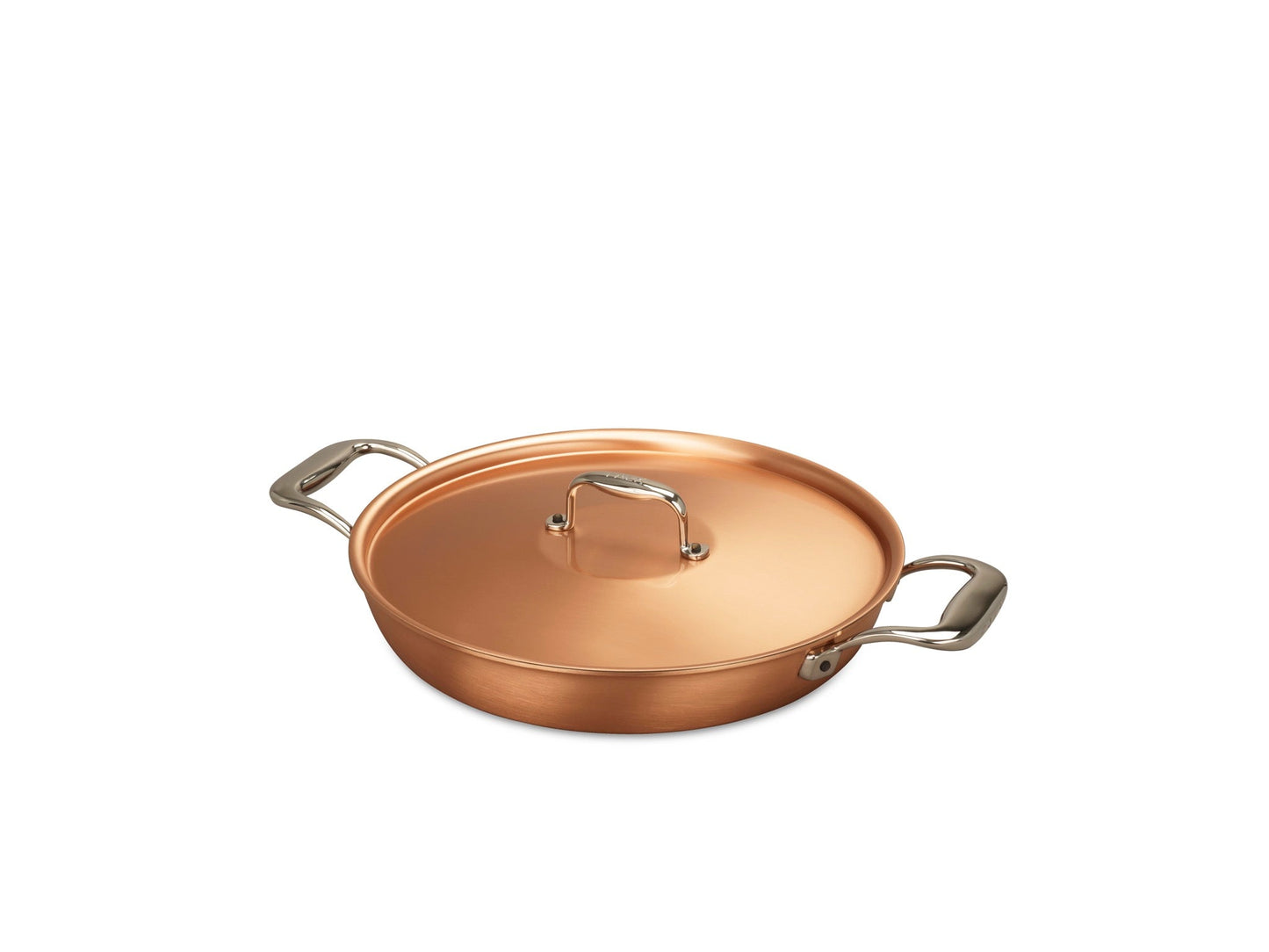 Kupfergratinpfanne 28 cm Falk Culinair Signature mit Deckel