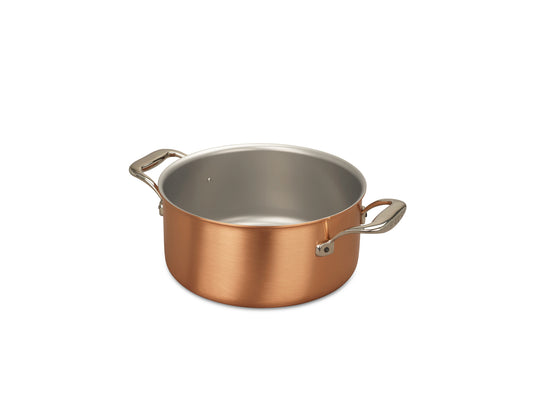 Kupferkochtopf 20cm Falk Culinair Signature, poliertes Kupfer