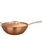 Kupferrisottopfanne 28 cm Falk Culinair Signature, Frontansicht