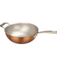 Kupferrisottopfanne 28 cm Falk Culinair Signature, poliertes Kupfer mit Edelstahlgriffen