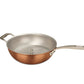 Kupferrisottopfanne 28 cm Falk Culinair Signature mit Dämpfeinsatz