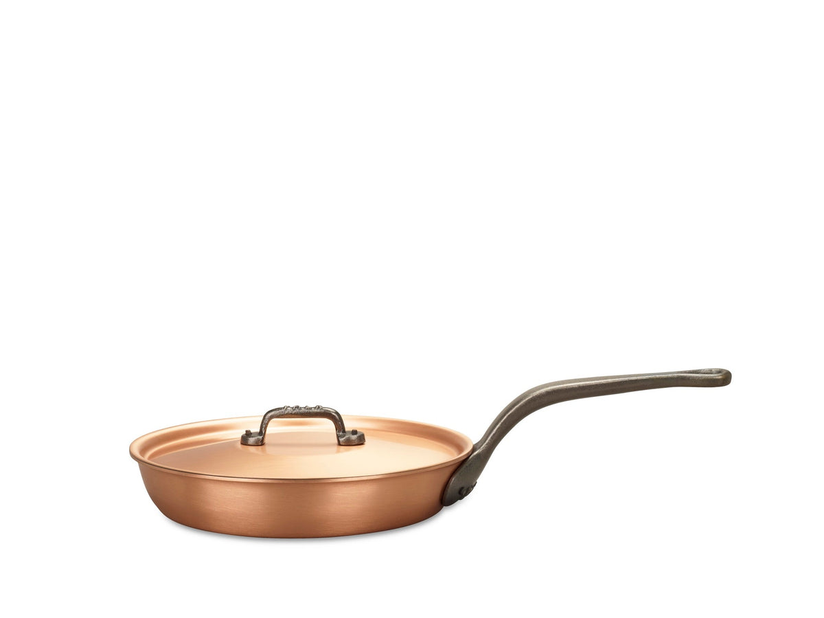 Kupferbratpfanne 24 cm Falk Culinair Fusion Classic, Frontansicht