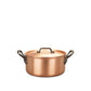 Kupferkochtopf 20 cm Falk Culinair Fusion Classic, Frontansicht