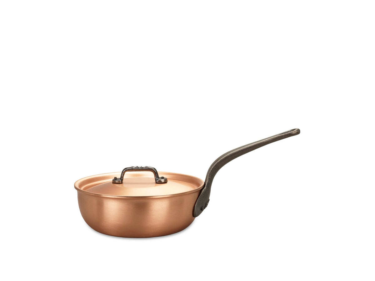 Kupfersauteuse 20 cm Falk Culinair Fusion Classic, Frontansicht