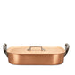 Kupferbräter 35x23 cm Falk Culinair Classic, Frontansicht