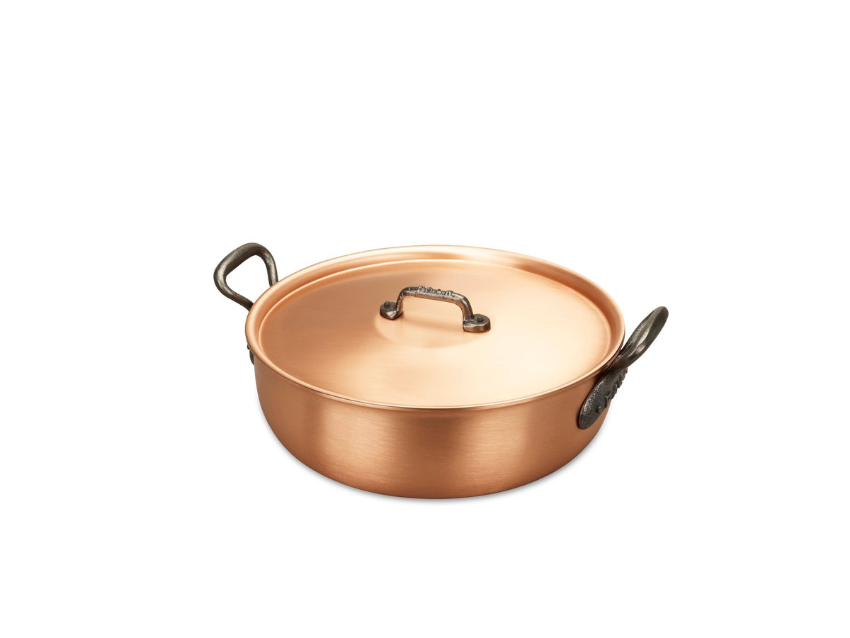 Kupferschmortopf 28 cm Falk Culinair Fusion Classic mit Deckel