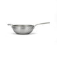 Kupferrisottopfanne 24 cm Falk Culinair Flandria, Edelstahl mit Kupferkern