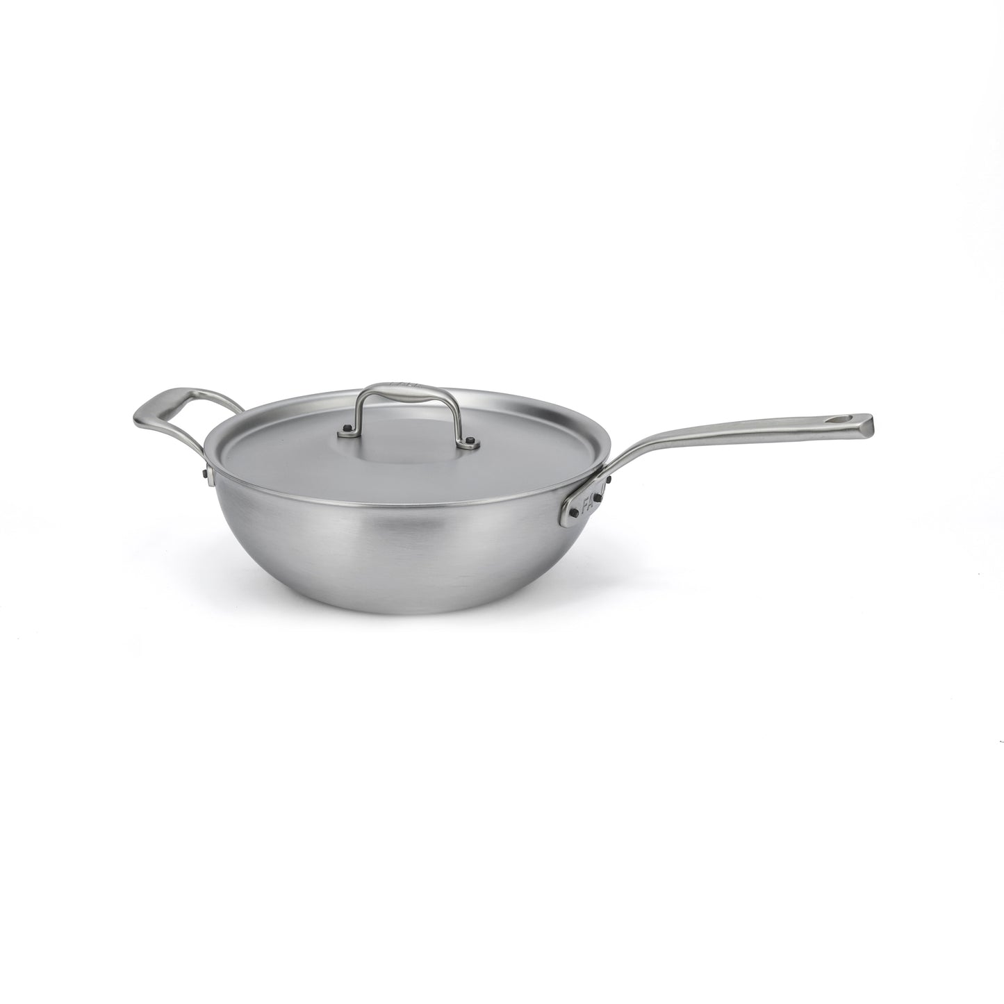 Kupferrisottopfanne 24 cm Falk Culinair Flandria mit Deckel