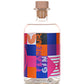 Flaneur Gin, 50 cl, 40 Vol.-%, Flasche mit pink-blauer Etikette